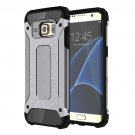 For Galaxy S7 Edge Grey Tough Armor TPU + PC Combination Case