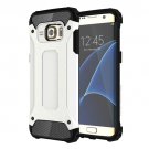 For Galaxy S7 Edge White Tough Armor TPU + PC Combination Case