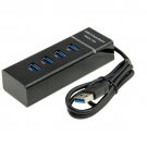 4 Ports USB 3.0 HUB, Super Speed 5Gbps, Plug and Play, with LED Power Indicator