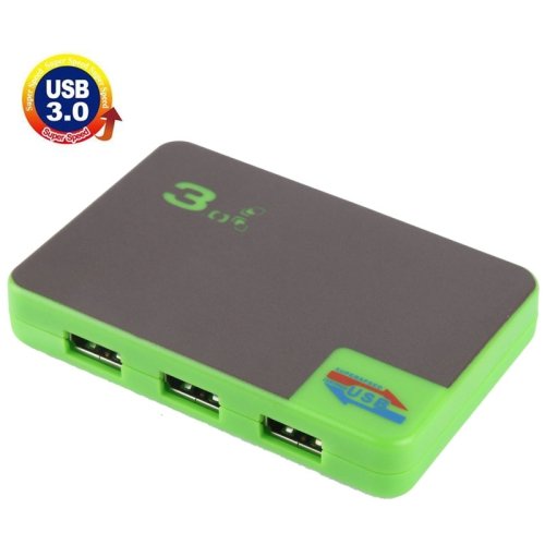5Gbps Super Speed 4 Ports USB 3.0 USB HUB + 60cm USB 3.0 Transmission Cable