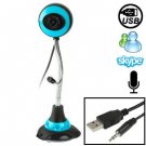 5.0 Mega Pixels USB 2.0 Driverless PC Camera / Webcam with MIC, Cable Length: 1.1m
