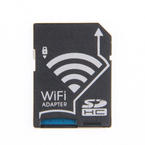 Wi-Fi Wireless Micro SD to SDHC High Speed Memory Card Adapter