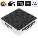 USB 3.0 Super Speed All in 1 Card Reader, Support CF / SD / TF / M2 / XD Card