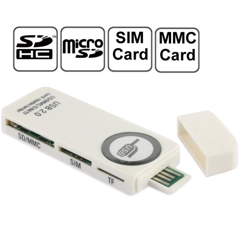 USB Universal Card Reader, Support SD / MMC /SIM / TF Card