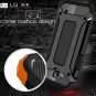 For LG K4 Black Tough Armor TPU + PC Combination Case