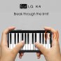For LG K4 Black Tough Armor TPU + PC Combination Case