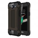 For LG K4 Coppery Tough Armor TPU + PC Combination Case