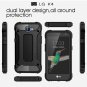 For LG K4 Navy Blue Tough Armor TPU + PC Combination Case