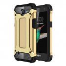 For LG K4 Gold Tough Armor TPU + PC Combination Case