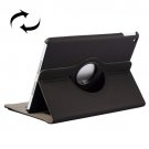 For iPad Air 2 Black 360° Rotation Denim Jean Flip Case with Holder