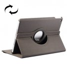 For iPad Air 2 Grey 360° Rotation Denim Jean Flip Case with Holder