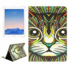 For iPad Air 2/iPad 6 Cat Pattern Leather Case with Holder & Card Slots & Wallet