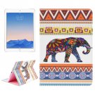For iPad Air 2/iPad 6 Elephant Pattern Leather Case with Holder & Card Slots & Wallet