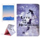 For iPad Air 2/iPad 6 Neverland Pattern Leather Case with Holder & Card Slots & Wallet