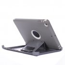 For iPad Air Grey Monochrome PC + TPU Contrast Color Combination Case with Holder & Mirror