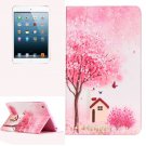 For iPad Mini 1/2/3 Cottage Pattern Horizontal Flip Leather Case with Holder