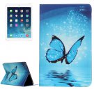 For iPad Air 2/iPad 6 Butterfly Pattern Horizontal Flip Leather Case with Holder