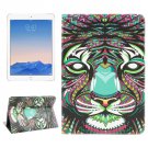 For iPad Air 2/iPad 6 Tiger Pattern Leather Case with Holder & Card Slots & Wallet