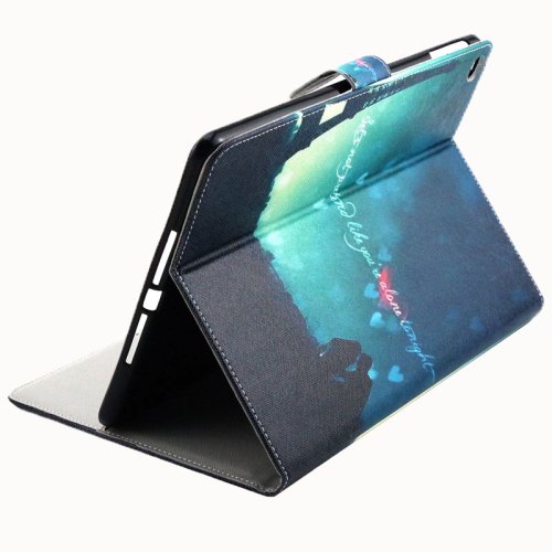 For iPad Air 2/iPad 6 Tower Pattern Flip Leather Case with Holde,& Card Slots & Wallet