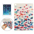 For iPad Air 2 Heart Pattern TPU Protective Case