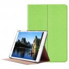 For ASUS Zenpad Green Smart Cover Stone Leather Case with 3 fold Holder