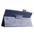 For ASUS Zenpad 7.0 Dark Blue Litchi Texture Flip Leather Case with Holder