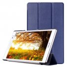 For ASUS Zenpad 8.0 Dark Blue Custer Flip Leather Case with 3 Fold Holder
