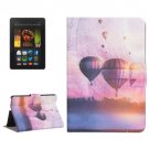 For Amazon Kindle Fire HDX 7 Balloon Leather Case with Holder & Card Slots