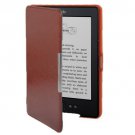 For Amazon Kindle 5 Brown Crazy Horse Texture Leather Case