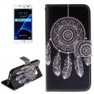 For Galaxy S7 Dreamcatcher Pattern Leather Case with Holder, Card Slots & Wallet