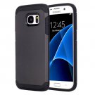 For Galaxy S7 Black TPU + PC Armor Combination Case