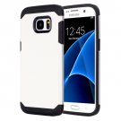 For Galaxy S7 White TPU + PC Armor Combination Case