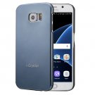 For Galaxy S7 Dark Blue Heat Radiation Design Armor Metal + PC Protective Case