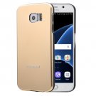 For Galaxy S7 Gold Heat Radiation Design Armor Metal + PC Protective Case