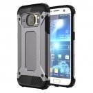 For Galaxy S7 Grey Tough Armor TPU + PC Combination Case