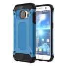For Galaxy S7 Blue Tough Armor TPU + PC Combination Case