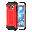 For Galaxy S7 Red Tough Armor TPU + PC Combination Case