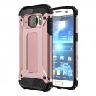 For Galaxy S7 Rose Gold Tough Armor TPU + PC Combination Case