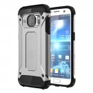 For Galaxy S7 Silver Tough Armor TPU + PC Combination Case