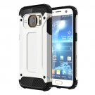 For Galaxy S7 White Tough Armor TPU + PC Combination Case