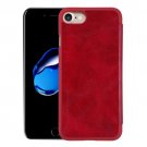 For iPhone 7 Red NILLKIN QIN Flip Leather Case with Card Slot
