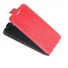 For iPhone 7 Red Vertical Flip Leather Case with Card Slot & Photo Frame