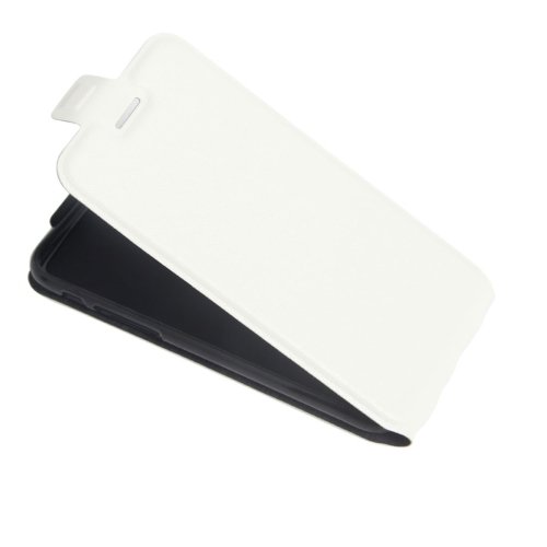 For iPhone 7 White Vertical Flip Leather Case with Card Slot & Photo Frame