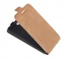 For iPhone 7 Brown Vertical Flip Leather Case with Card Slot & Photo Frame