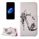 For iPhone 7 High-heel Diamond Leather Case with Card Slots & Wallet