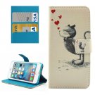For iPhone 7 Squirrel Leather Case with Holder & Card Slots & Wallet
