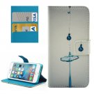 For iPhone 7 Pendant Leather Case with Holder & Card Slots & Wallet