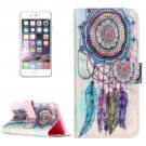 For iPhone 7 Dream Catcher Leather Case with Holder & Card Slots & Wallet