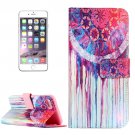For iPhone 7 Dream Catcher Leather Case with Holder & Card Slots & Wallet