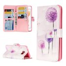 For iPhone 7 Dandelion Leather Case with Holder & 9 Card Slots & Wallet